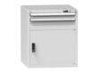 Schubladenschrank Topas B, 2 Schublade(n), RAL7035 Lichtgrau/RAL7035 Lichtgrau