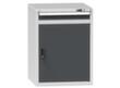 Schubladenschrank Topas B, 1 Schublade(n), RAL7035 Lichtgrau/RAL7016 Anthrazitgrau