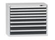 Schubladenschrank Topas C, 8 Schublade(n), RAL7035 Lichtgrau/RAL7016 Anthrazitgrau