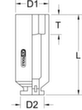 1.1/2" Sechskant-Kraft-Stecknuss Standard 4 S