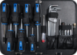 KS Tools 1/4"+1/2" Universal-Werkzeug-Satz Standard 4 S