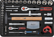 KS Tools 1/4"+1/2" Werkzeug-Satz Standard 5 S
