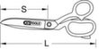 KS Tools Universal-Werkstattschere Standard 5 S