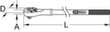 3/4" Umschaltknarre Standard 6 S