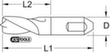 KS Tools HSSE-TiCN Schweißpunkt-Bohrer Standard 6 S