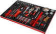 KS Tools Performanceplus Werkstattwagen-Satz P15 mit 397 Werkzeugen für 7 Schubladen Standard 6 S