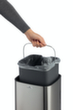 Durable Sensor-Abfallbehälter NO TOUCH aus Edelstahl, 12 l, metallic-silber Milieu 3 S