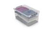 Raja Aufbewahrungsbox ECO, transparent, Inhalt 52 l, Deckel Milieu 2 S