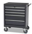 Werkzeugwagen, 5 Schublade(n), RAL7016 Anthrazitgrau/RAL7016 Anthrazitgrau