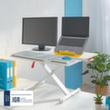 Leitz Höhenverstellbarer Schreibtischaufsatz Ergo Cosy Milieu 2 S