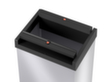 Hailo Abfallbehälter Big-Box Swing L mit selbstschließendem Schwingdeckel, 35 l, silber Detail 1 S