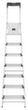 Hailo Einseitige Stufenstehleiter ComfortLine L80 mit XXL-Stufen, 7 extra tiefe Riffelblechstufen Detail 1 S