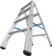Krause Stufen-Doppelleiter STABILO® Professional, 2 x 4 Stufen mit R13-Belag Standard 3 S