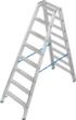 Krause Stufen-Doppelleiter STABILO® Professional, 2 x 8 Stufen mit R13-Belag