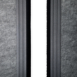 MAUL Stellwand-Tafel MAULconnecto, Höhe x Breite 1800 x 1000 mm, Wand dunkelgrau Detail 3 S