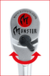 KS Tools 1/4" Monster Bit-Umschaltknarre Detail 2 S