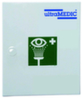 ultraMEDIC Augenschutz-Wandschrank ultraAQUA-SAFE, Augenspülflaschen, Augenklappe, Kompressen, Einmalhandschuhe, Vliesstofftücher Standard 2 S