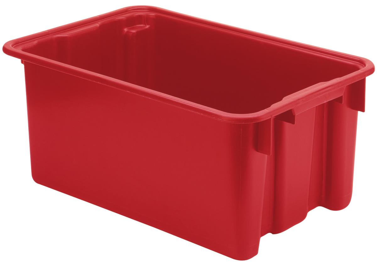 Drehstapelbehälter, rot, Inhalt 45 l Standard 1 ZOOM