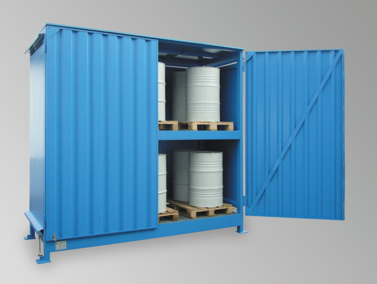 Lacont Gefahrstoff-Regalcontainer für maximal 12 KTC/IBC Standard 2 ZOOM