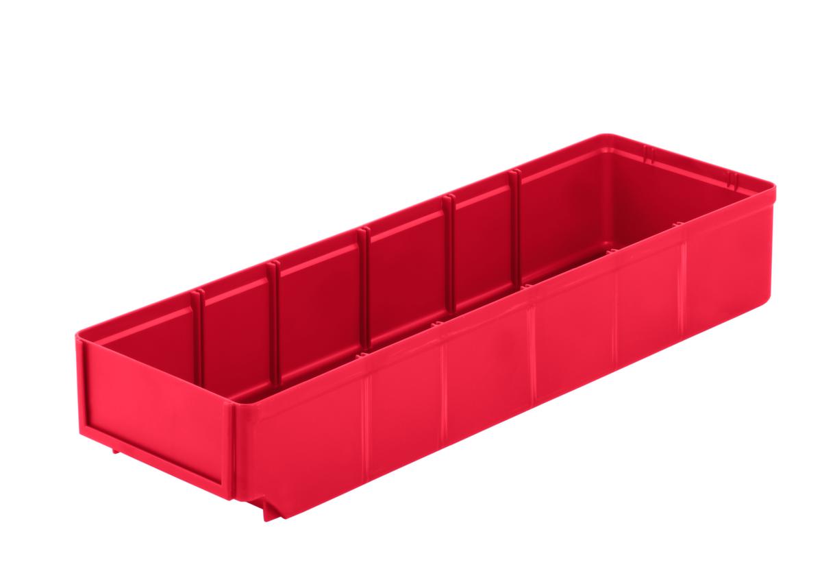 Regalkasten mit großer Beschriftungsfläche, rot, Tiefe 500 mm Standard 1 ZOOM