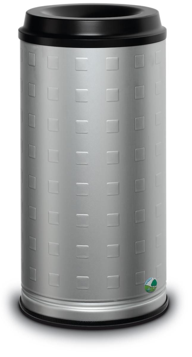 Aluminium-Abfallbehälter Standard 1 ZOOM
