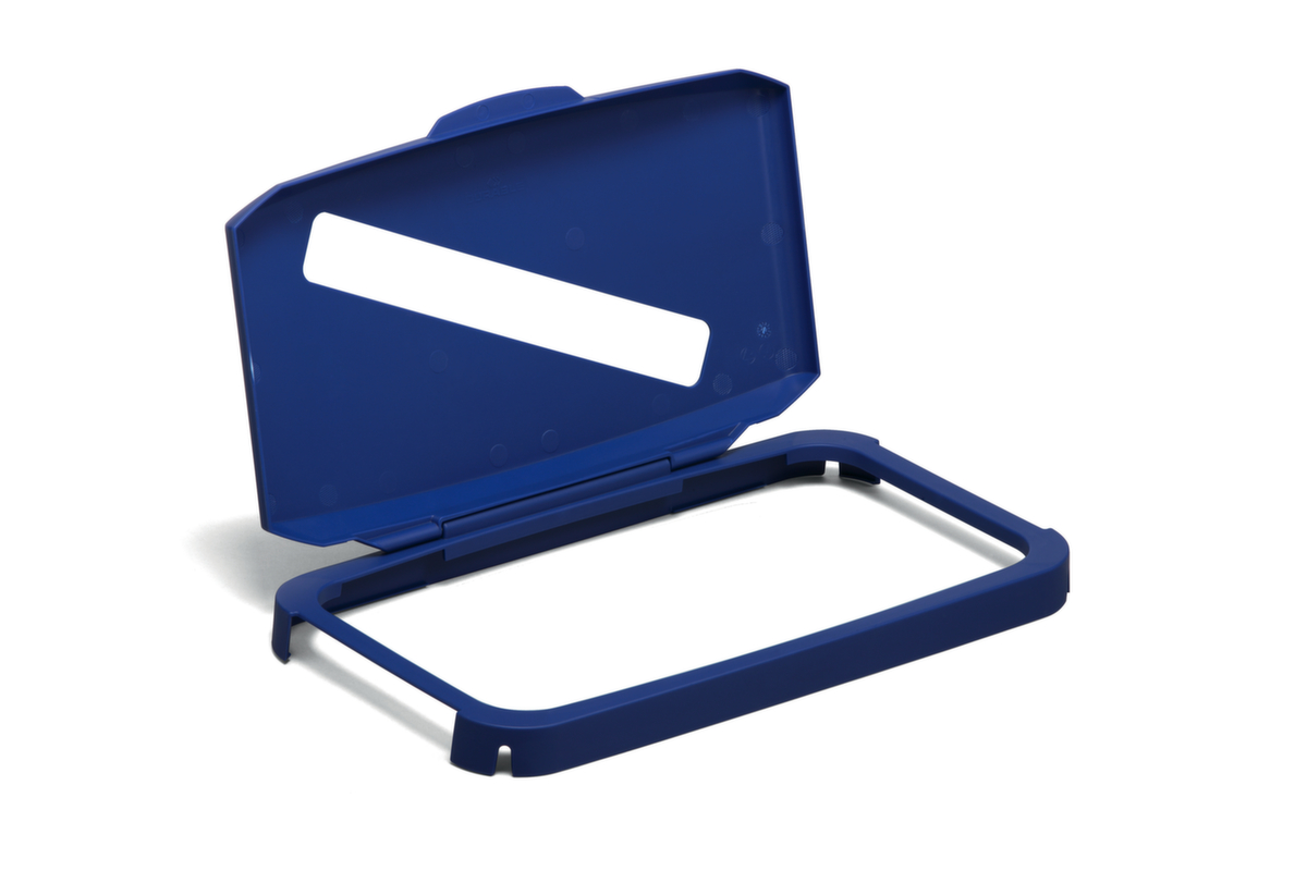 Durable Auflagedeckel für Wertstoffbehälter, blau Standard 2 ZOOM