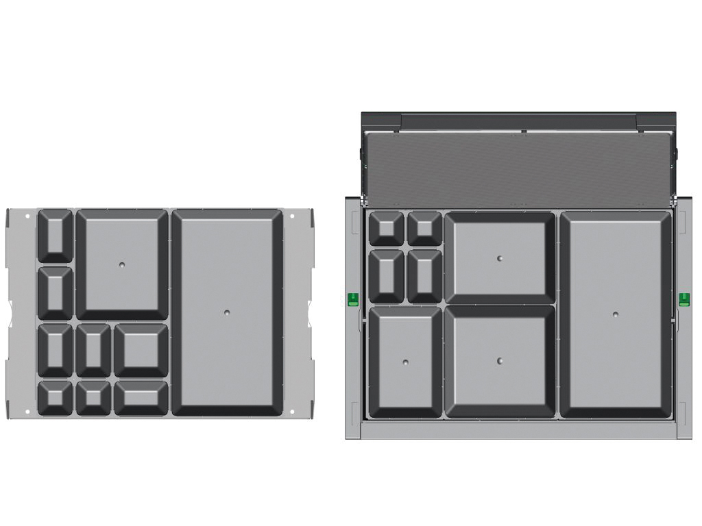 bott Tragebox VarioSafe mit Deckel Technische Zeichnung 1 ZOOM