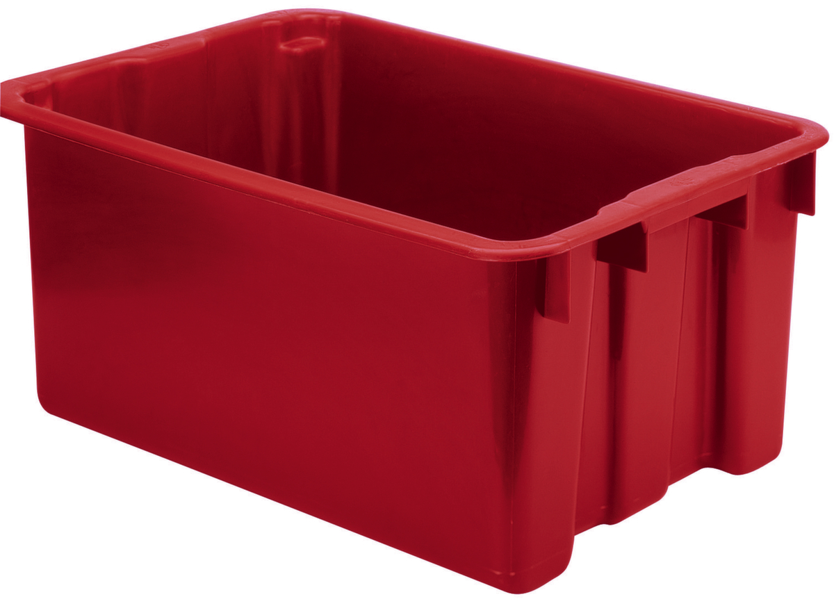 Drehstapelbehälter, rot, Inhalt 60 l Standard 1 ZOOM