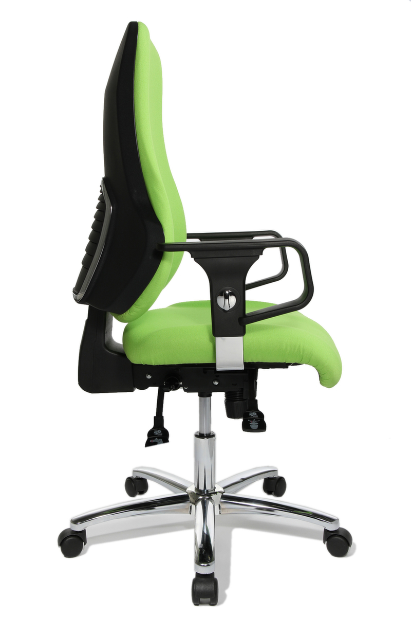 Topstar Bürodrehstuhl Sitness 55 mit Body-Balance-Tec®-Gelenk, grün Standard 4 ZOOM