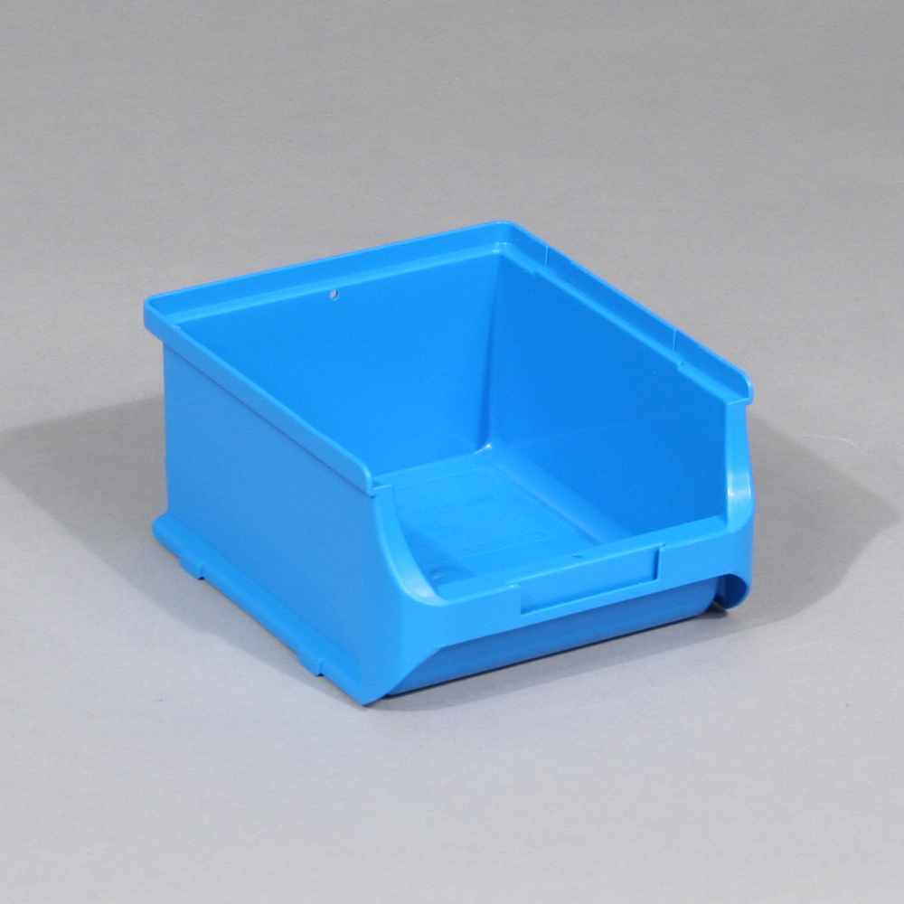 Allit Sichtlagerkasten ProfiPlus Box 2B, blau, Tiefe 160 mm, Polypropylen Standard 1 ZOOM