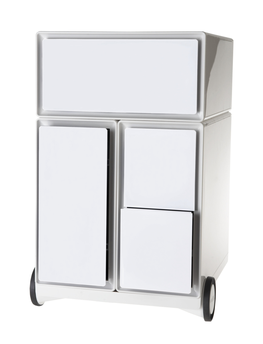 Paperflow Rollcontainer easyBox mit HR-Auszug, 3 Schublade(n), weiß/weiß Standard 1 ZOOM