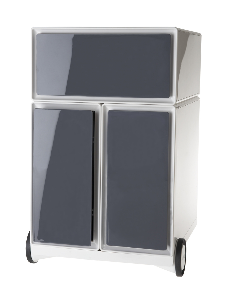 Paperflow Rollcontainer easyBox mit HR-Auszug, 1 Schublade(n), weiß/anthrazit Standard 1 ZOOM