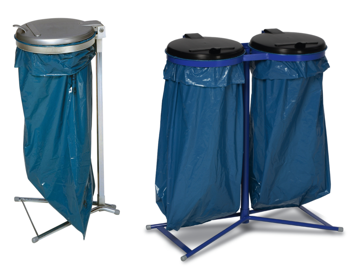 VAR Müllsackständer mit bis zu 2 Sammeleinheiten Standard 1 ZOOM