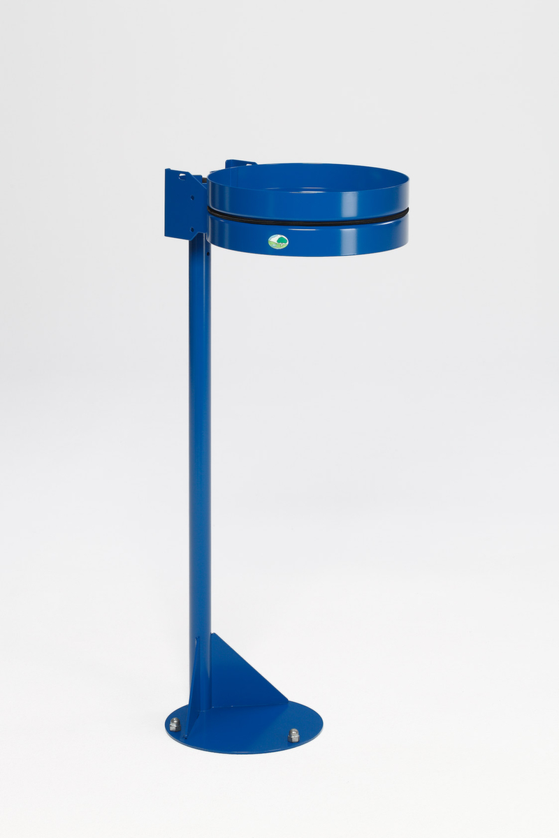 VAR Müllsackständer mit Standfuß, für 120-Liter-Säcke, blau Standard 1 ZOOM