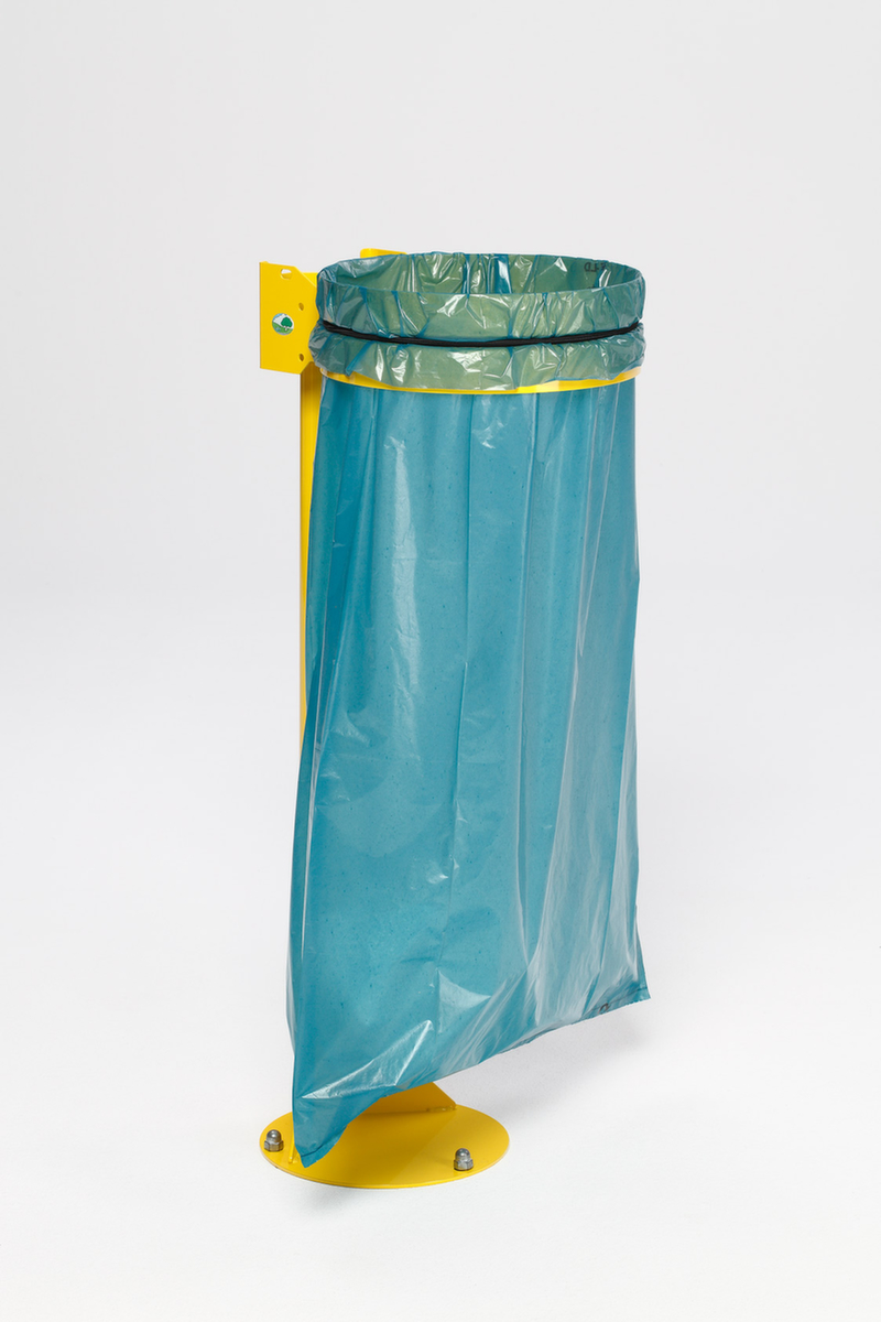 VAR Müllsackständer mit Standfuß, für 120-Liter-Säcke, gelb Standard 1 ZOOM