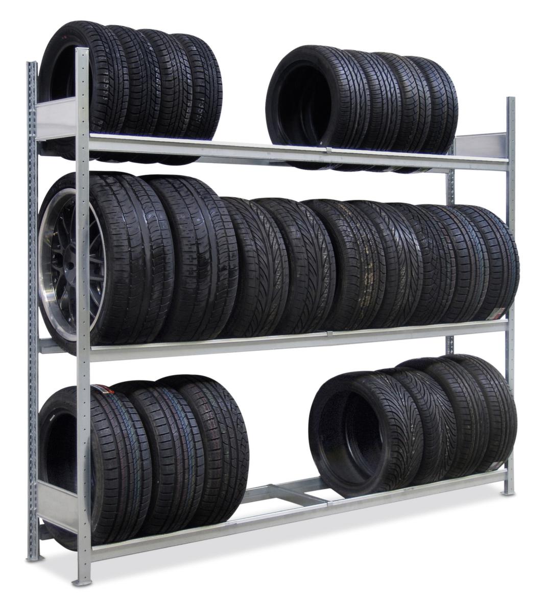 SCHULTE Zusatzebene für Reifenregal, Breite x Tiefe 2500 x 400 mm Standard 1 ZOOM