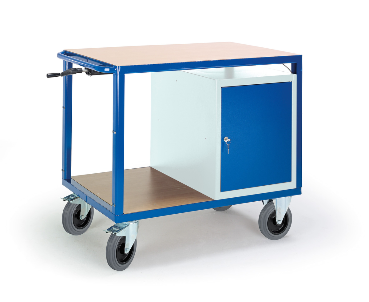 Rollcart Höhenverstellbarer Tisch- und Schrankwagen Standard 1 ZOOM
