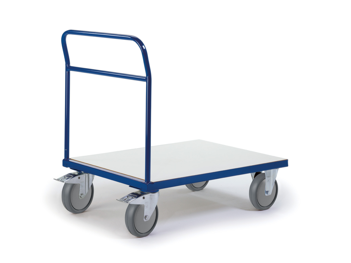 Rollcart ESD-Schiebebügelwagen, Traglast 500 kg, Ladefläche 1000 x 700 mm Standard 1 ZOOM