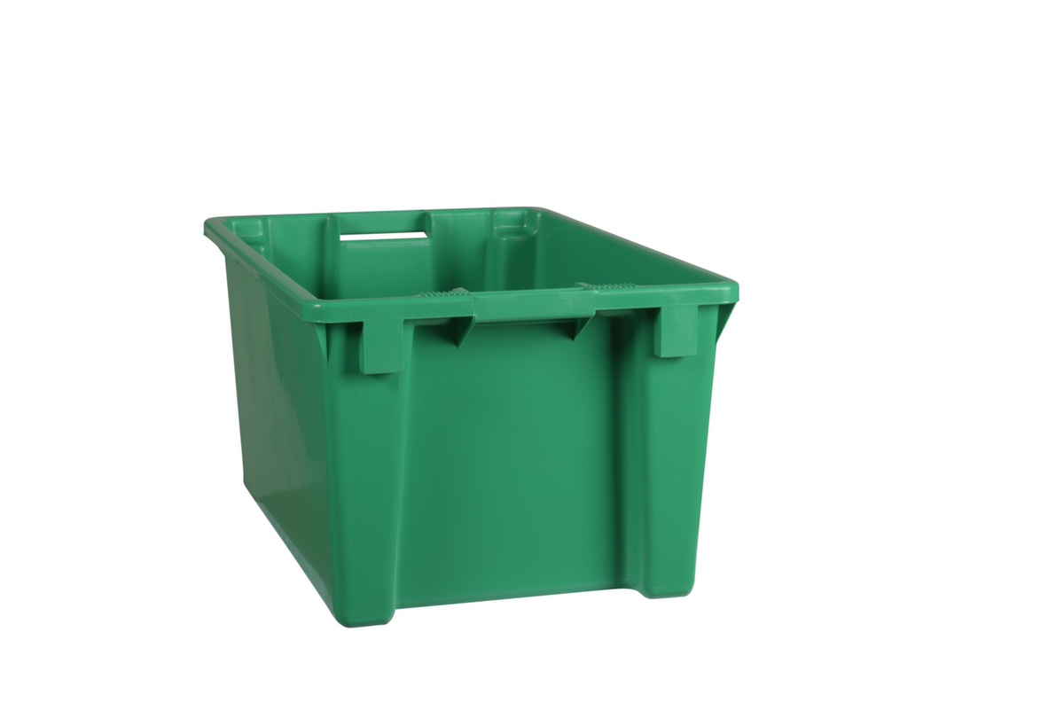 Drehstapelbehälter, grün, Inhalt 50 l Standard 1 ZOOM