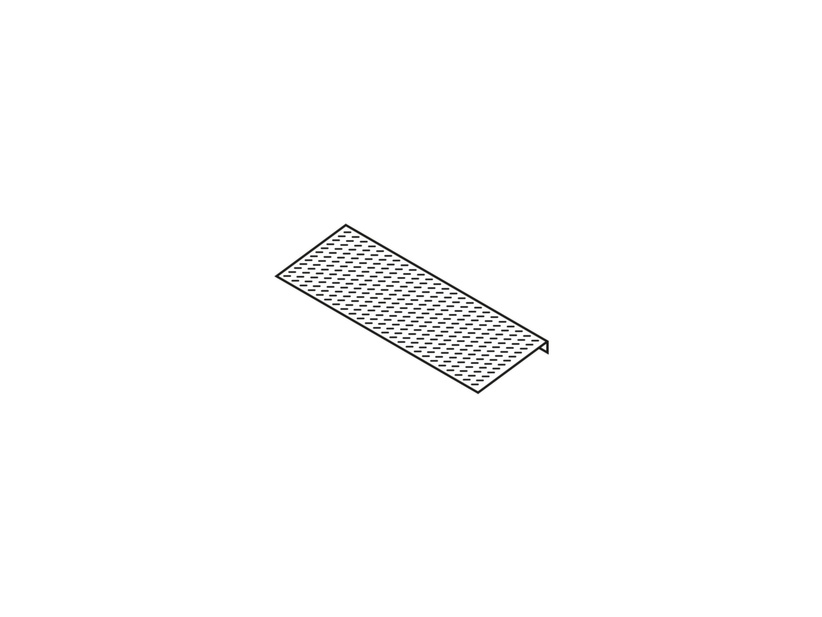 Auffahrrampe für Flach-Bodenwanne, Länge 2470 mm Technische Zeichnung 1 ZOOM