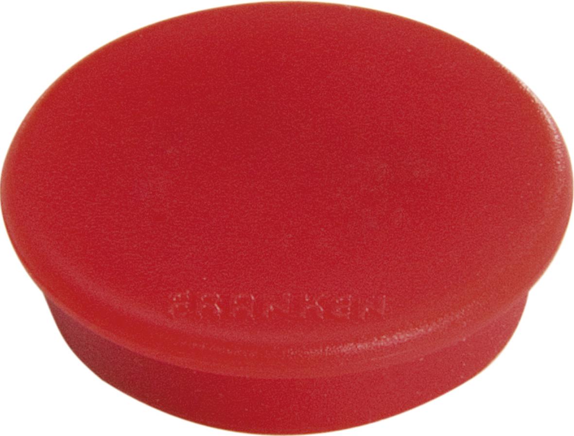 Runder Magnet, rot, Ø 38 mm Standard 1 ZOOM