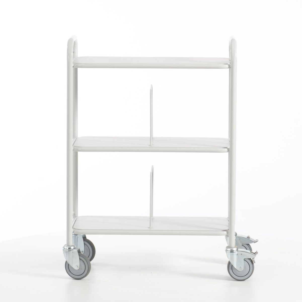 Rollcart Bürowagen, Traglast 150 kg, 3 Etagen Standard 8 ZOOM