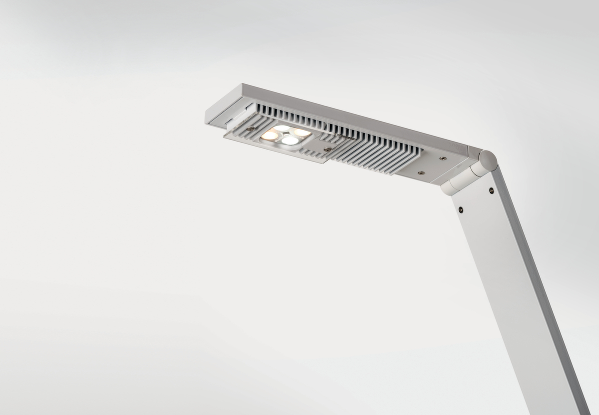 Luctra Kabellose LED-Stehleuchte Flex mit biologisch wirksamem Licht, Licht kalt- bis warmweiß - biologisch wirksames Licht, weiß Detail 1 ZOOM