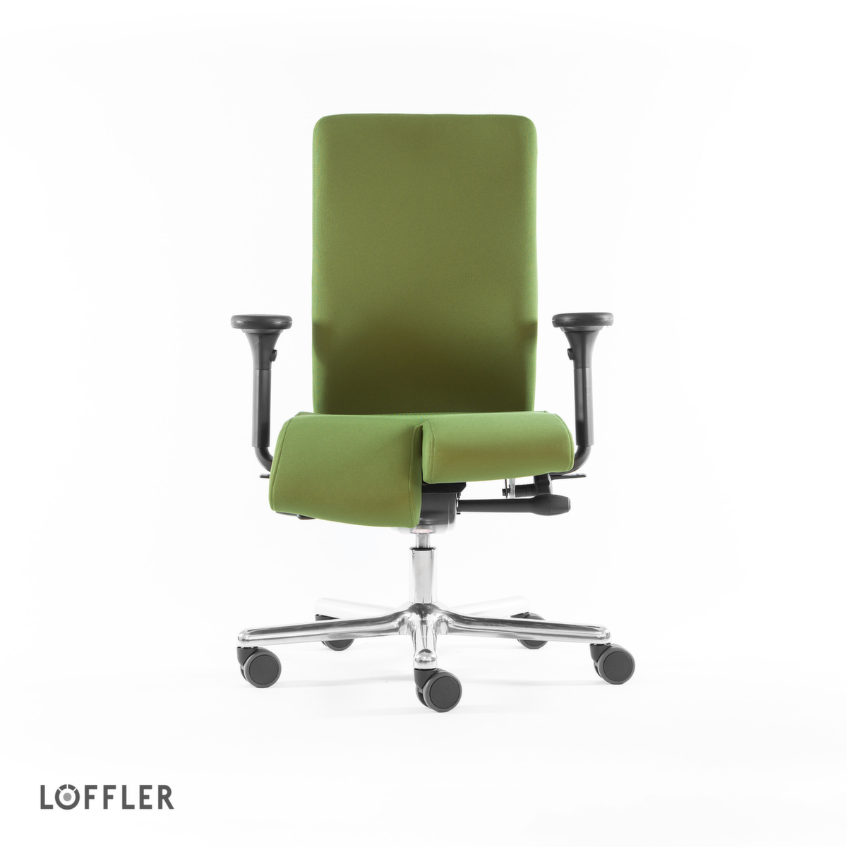 Löffler Bürodrehstuhl mit Arthrodesensitz, grün Standard 3 ZOOM