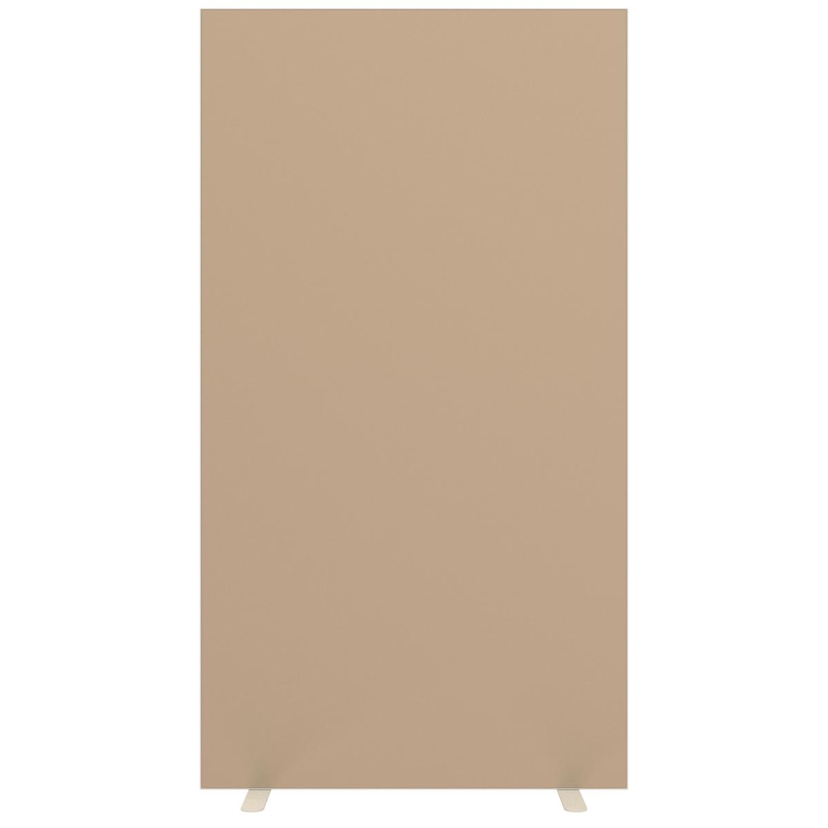 Paperflow Trennwand mit beidseitigem Stoffbezug, Höhe x Breite 1740 x 940 mm, Wand sandfarben Standard 1 ZOOM