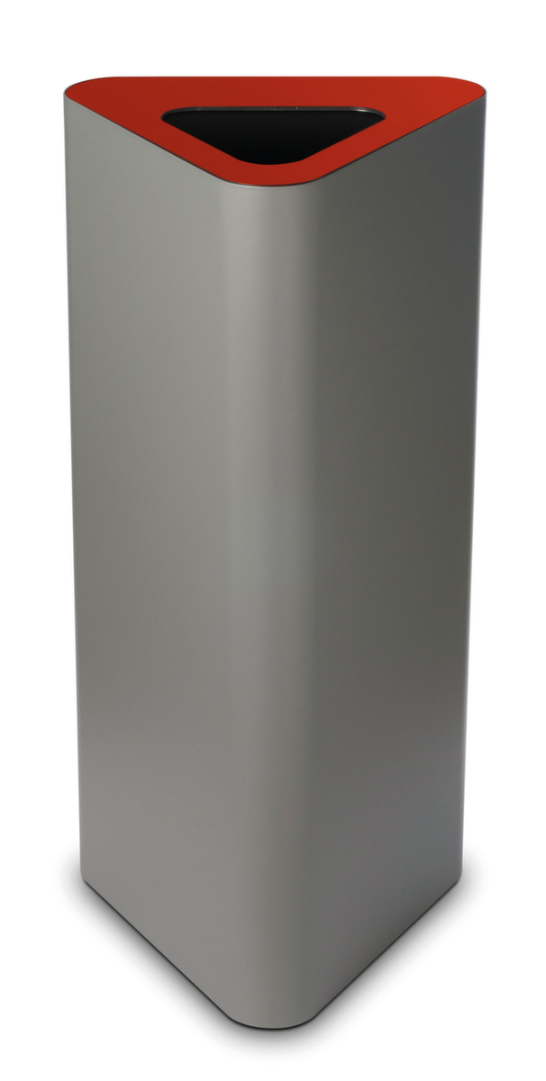 Dreieckiger Abfallbehälter PURE ELEGANCE, 60 l, grau Artikel ähnlich 2 ZOOM