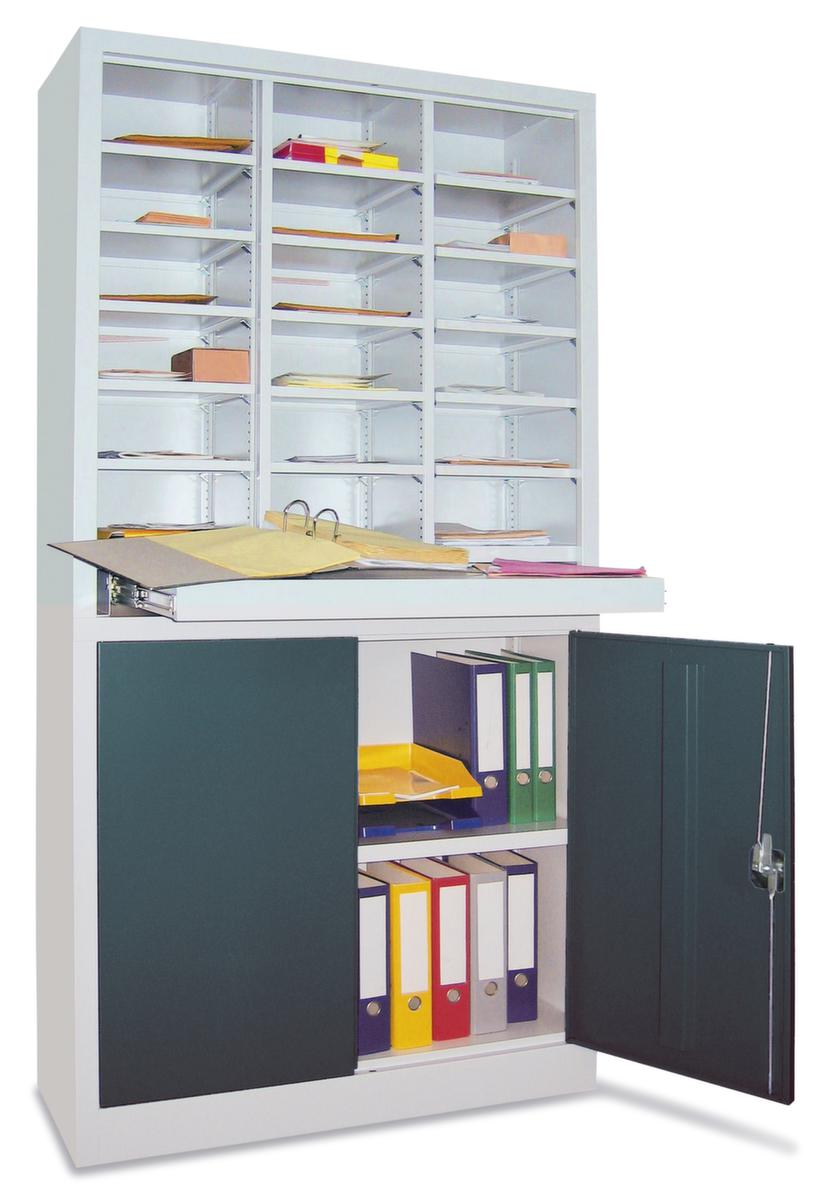 PAVOY Post- und Sortierschrank Basis mit Arbeitstisch oder Schrank Standard 1 ZOOM