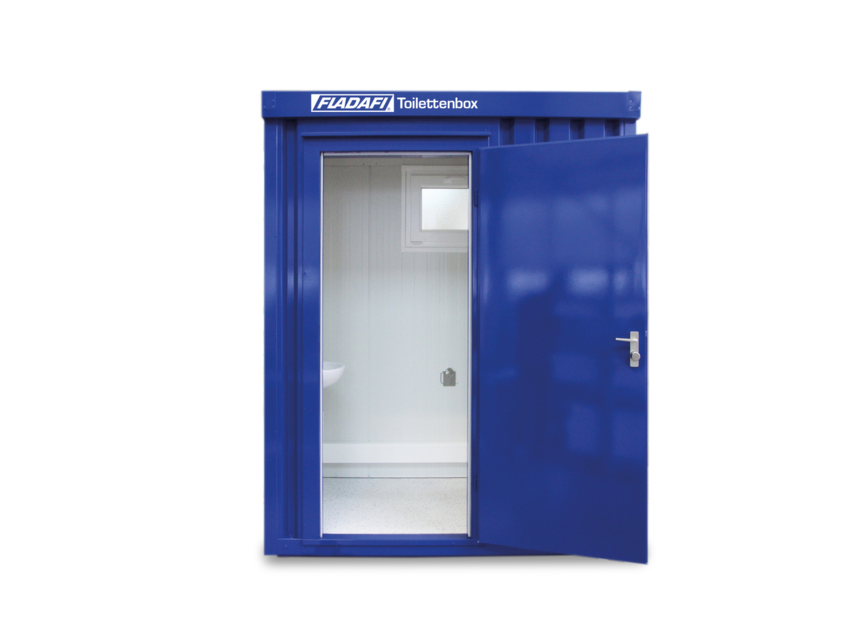 Säbu Toilettencontainer FLADAFI® 2.1, Höhe x Breite x Tiefe 2500 x 2100 x 1140 mm Artikel ähnlich 1 ZOOM