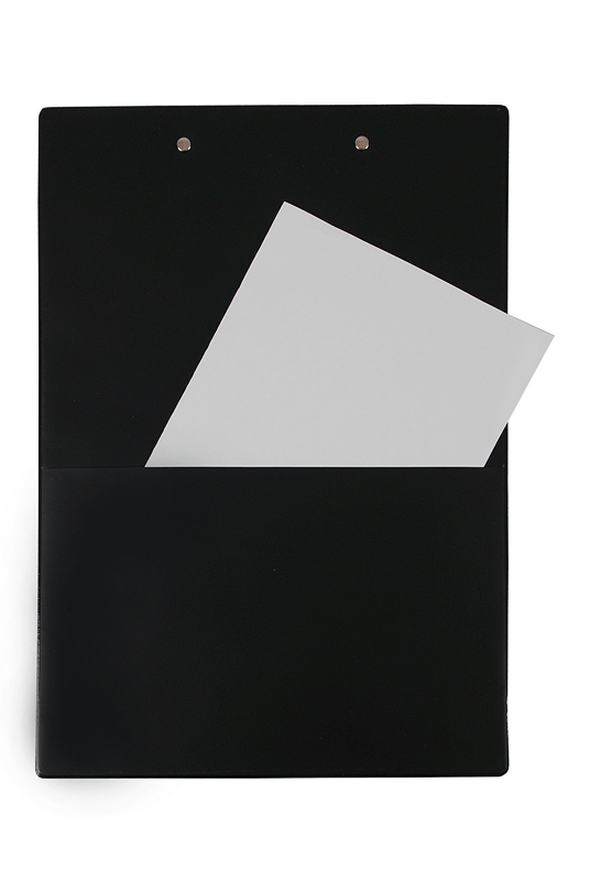 EICHNER Klemmbrett mit Aufbewahrungsfach, schwarz Standard 2 ZOOM