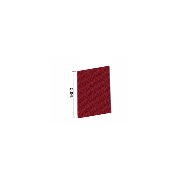Gera Schallabsorbierende Stellwand Pro, Höhe x Breite 1600 x 800 mm, Wand rot